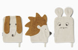 Waschlappen "Sylvester Friendship Sandy Mix" 3er-Pack - mimiundmax.at