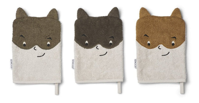 Waschlappen "Sylvester Superhero Multi Mix" 3er-Pack - mimiundmax.at