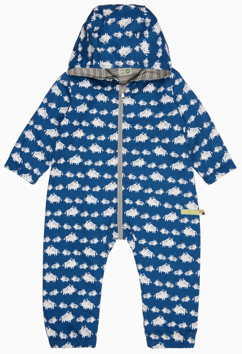 Wasserabweisender Overall mit Jersey gefüttert - mimiundmax.at