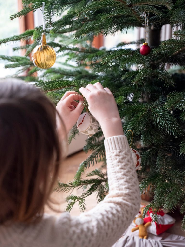 Weihnachtsbaumschmuck 'Drum', 3er Pack - mimiundmax.at