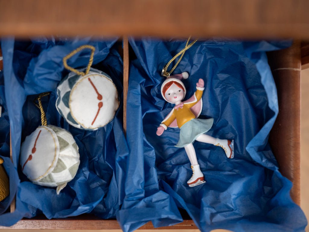 Weihnachtsbaumschmuck 'Drum', 3er Pack - mimiundmax.at