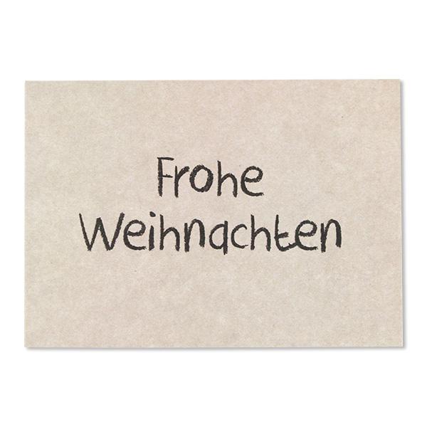 Weihnachtskarte "Frohe Weihnachten" - mimiundmax.at
