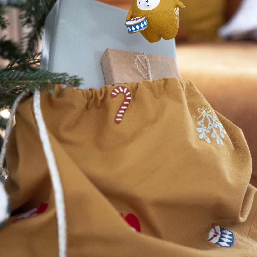 Weihnachtssack"Nostalgia embroidery" - mimiundmax.at