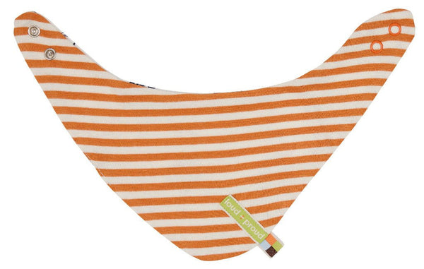 Wendehalstuch 'Carrot', innen Löwe blau - mimiundmax.at