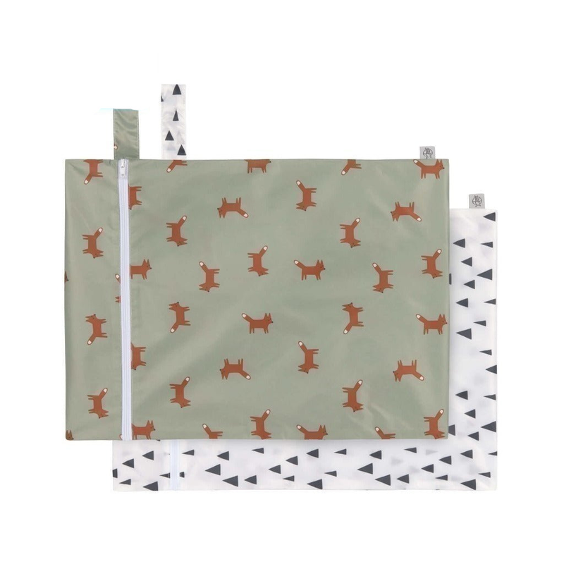 Wet Bag 'Little Forest Fox', 2er Set - mimiundmax.at