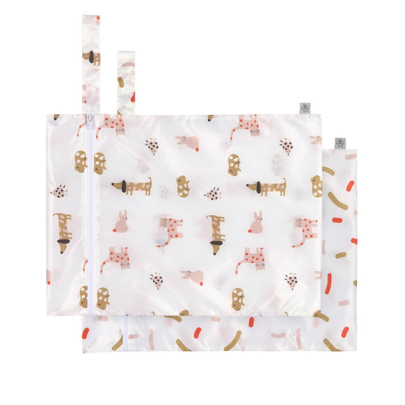Wet Bag 'Little Mateys spicy', 2er Set, orange - mimiundmax.at