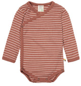 Wickelbody 'Derby Rib', nougat - mimiundmax.at