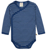 Wickelbody 'Derby Rib', ultramarin - mimiundmax.at