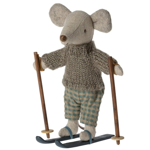 Wintermaus mit Ski, Grosser Bruder - mimiundmax.at